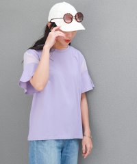 libelle more/リベル モア libelle more 〈洗える〉バイオシルケット袖切替えプルオーバー/508223156