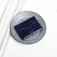 sankyoshokai/サンキョウショウカイ 三京商会 カードケース 薄型 本革クロコダイルレザー/508223181
