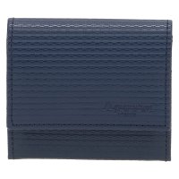 Aquascutum/アクアスキュータム AQUASCUTUM 財布 ミニ財布 小銭入れ ブリクストン メンズ 本革 日本製 ボックス ブラック ネイビー 黒 AQW－00431/508223195