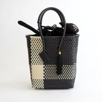 WOVEN/ウーヴン WOVEN メルカドバッグ × キャンバスねこ2WAYバッグ nbk－m－sil－neko－iv/508223235