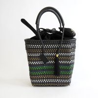 WOVEN/ウーヴン WOVEN メルカドバッグ × キャンバスねこ2WAYバッグ nbk－m－sil－neko－iv/508223235