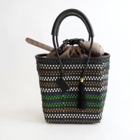 WOVEN/ウーヴン WOVEN メルカドバッグ × キャンバスねこ2WAYバッグ nbk－m－sil－neko－iv/508223235