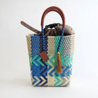 WOVEN/ウーヴン WOVEN メルカドバッグ × キャンバスねこ2WAYバッグ nbk－m－sil－neko－iv/508223235