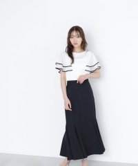 NATURAL BEAUTY BASIC/ヘム切替マーメイドスカート/508206475