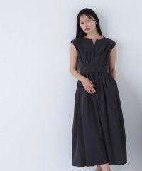NATURAL BEAUTY BASIC/タフタタックボリュームワンピース/508206478