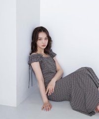 NATURAL BEAUTY BASIC/チェックキャミワンピース/508206479