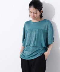 N Natural Beauty Basic/ラメドレープカットソー/508208959