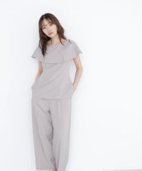 NATURAL BEAUTY BASIC/ケープカラーブラウス＆パンツ/508218682