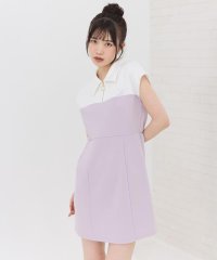 REDYAZEL/バイカラーポロミニワンピース/508221913