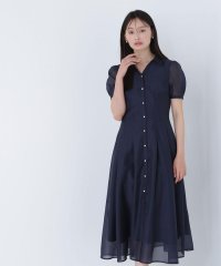 NATURAL BEAUTY BASIC/パールボタンシャツワンピース/508221976