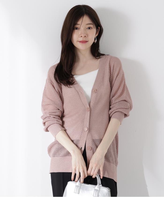 PROPORTION BODY DRESSING - プロポーションボディドレッシング  ニット  ダスティピンク 楽天市場】【SALE／30%OFF】ケーブルカーデニットセット