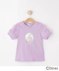 SHOO・LA・RUE(Kids) /【DISNEY】プリンセス袖チュールTシャツ/508222901