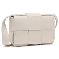 BOTTEGA VENETA/ボッテガヴェネタ BOTTEGA VENETA ショルダーバッグ ミニ カセット クロスボディ ホワイト レディース BOTTEGA VENETA 666688/508223683