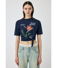 moussy/ASYMMETRY フラワー TEE/508224024