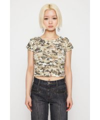 LAGUA GEM/FRILL DOCKING MINI Tシャツ/508224070