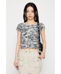 LAGUA GEM/FRILL DOCKING MINI Tシャツ/508224070