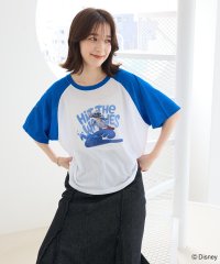 Green Parks/グリーン パークス Green Parks スティッチ/シアー半袖ラグランTシャツ/508224098