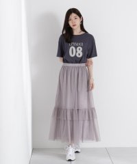 PROPORTION BODY DRESSING/チュールティアードスカート/508224114