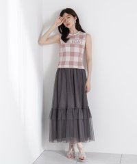 PROPORTION BODY DRESSING/チュールティアードスカート/508224114