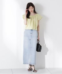 PROPORTION BODY DRESSING/デニムナロースカート/508224117