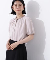 N Natural Beauty Basic/バイカラートリミングブラウス/508224133