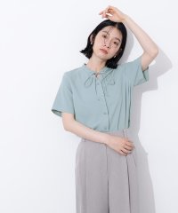 N Natural Beauty Basic/ナローリボンタイブラウス/508224135