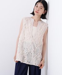 N Natural Beauty Basic/レース刺繍ベスト/508224136