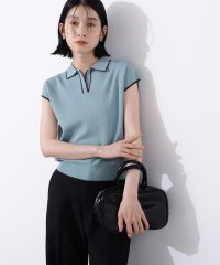 N Natural Beauty Basic/ラメラインスキッパーポロニット/508224139