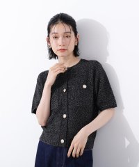 N Natural Beauty Basic/ゴールドボタンニットカーディガン/508224140