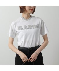 MARNI/マルニ MARNI MARNI KIDS Tシャツ M01412 M00HZ Vネック ロゴ刺繍/508224803