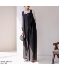 CYAN tokyo/シアン トーキョー CYAN tokyo CYAN tokyo サロペット 501341 オールインワン ノースリーブ/508224926