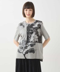 HIROKO BIS/コラージュプリントコットンカットソー /洗える/508225621
