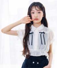 ALGY/シアーりぼんブラウス/508013192