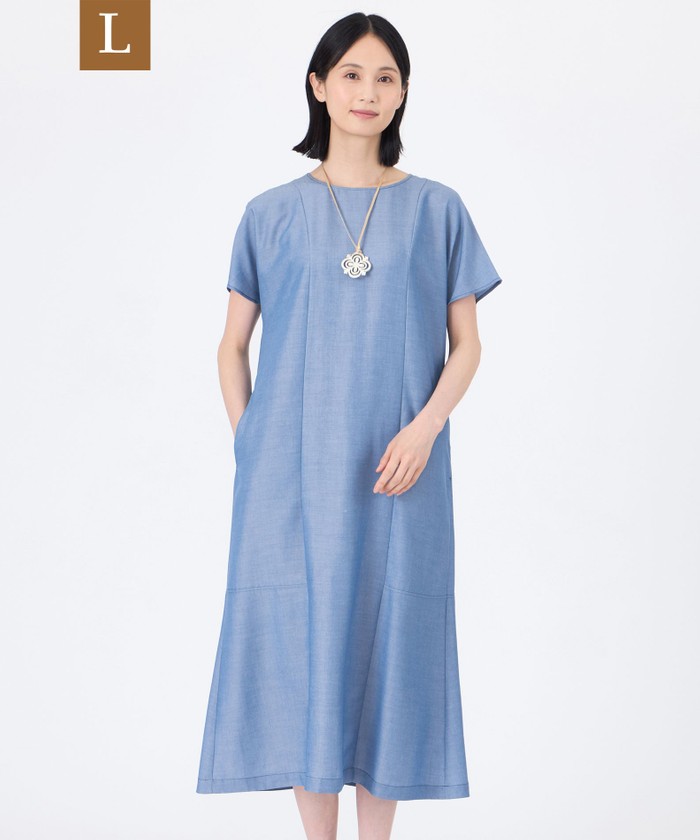 セール 24%OFF】【L】【ウォッシャブル】シャルマンダンガリー