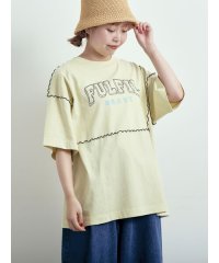 SM2/ピグメント加工メロー切替ロゴプリントTシャツ/508227076