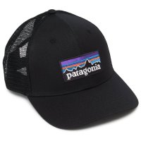 patagonia/パタゴニア Patagonia キャップ P－6ロゴ トラッカーハット メッシュCAP ブラック メンズ レディース ユニセックス PATAGONIA 3828/508227382