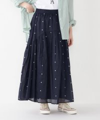 SHIPS Colors WOMEN/SHIPS Colors:〈手洗い可能〉コットンオーガンジー ドット エンブロイダリー スカート/508227392