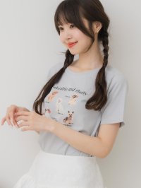 Emsexcite/エムズエキサイト ems excite dogプリントTEE/508227492
