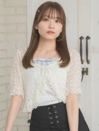 Emsexcite/エムズエキサイト ems excite 【セットアイテム】レースボレロキャミSET/508227493