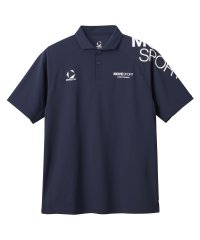 MOVESPORT/ムーブスポーツ MOVESPORT Sunscreen NIR ミニ鹿の子 ポロシャツ/508227537