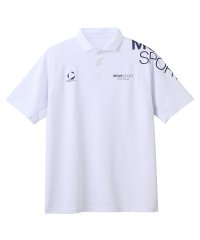 MOVESPORT/ムーブスポーツ MOVESPORT Sunscreen NIR ミニ鹿の子 ポロシャツ/508227537