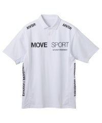 MOVESPORT/ムーブスポーツ MOVESPORT Sunscreen NIR ミニ鹿の子 ポロシャツ/508227541