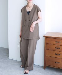 reca/レカ reca フレンチスリーブジャケット×コクーンワイドパンツ セットアップ（y2824－set）/508227549