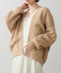 NICE CLAUP/OLIVE des OLIVE OUTLET/【LARUTA】ドロップショルダー片畦ニットプルオーバー/508227571