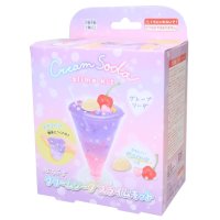 cinemacollection/シネマコレクション cinemacollection おもちゃ クリームソーダスライムキット グレープソーダ クーリア スライム 工作 ハンドメイドグッズ グッ/508227706