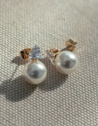 Re:EDIT/リエディ Re:EDIT フェイクパール×トライアングルピアス/508227750