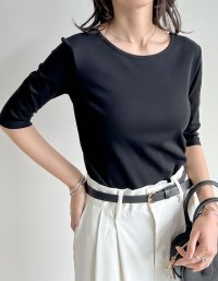 Re:EDIT/リエディ Re:EDIT バックオープンシンプルTシャツ/508227794