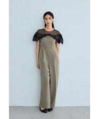 niana/ニアナ niana フリルオールインワンパンツドレス 結婚式 二次会 同窓会 成人式 お呼ばれ パーティードレス オケージョンドレス/508227822