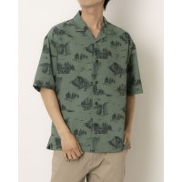 THE NORTH FACE/ザ・ノース・フェイス THE NORTH FACE メンズ アウトドア 半袖シャツ S/S Aloha Vent Shirt_ショートスリーブアロハベントシャツ/508227956