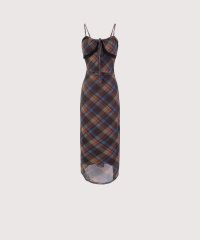 LA POMME petit/ラポミ プチ LA POMME petit French Silm Check Cami Dress/508227959